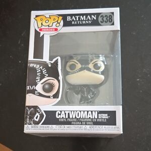 Funko Pop! Heroes Batman Returns Catwoman - Black, White, Cream